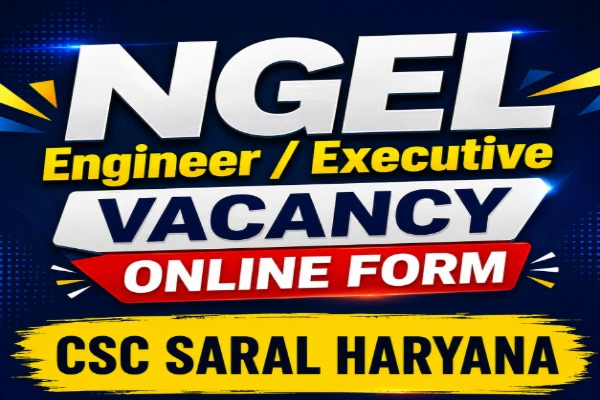 NGEL Engineer/ Executive Vacancy Online Form