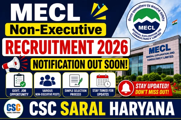 MECL Non-Executive Recruitment 2026