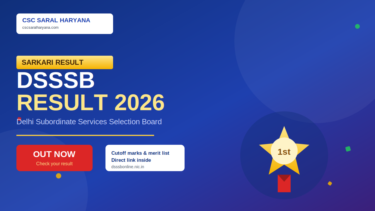 DSSSB Result